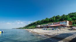 Пляж пансионата Шексна