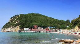 Городской пляж в Джанхоте