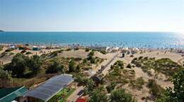 Пляж санатория Кристалл