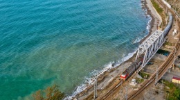 Пляж в Зубовой Щели