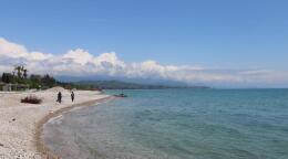 Городской пляж Гудауты