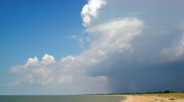 Пляж в Ясенской Переправе