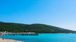 Пляж санатория Солнечный