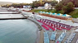 Пляж санатория Голубая даль